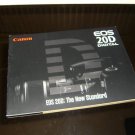 Canon EOS 20D Digital Camera  - Brochure only