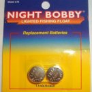 LR44 1.5 Volt battery set for the Rieadco Night Time Fishing Bobber Led Bobby Replacement Batteries