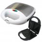 Brentwood Stainless Steel Sandwhich Maker White Color Non Stick cooking Surface