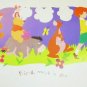 WINNIE the POOH  Disney  FRIENDS  Printers Proof POSTER
