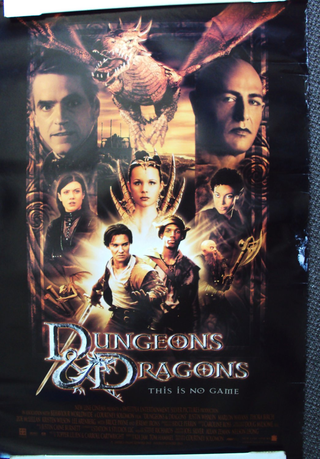 DUNGEONS and DRAGONS Poster THORA BIRCH Justin Whalin