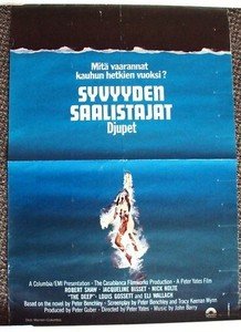 ROBERT SHAW The DEEP Germany POSTER JACQUELINE BISSET