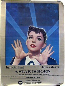 JUDY GARLAND Original A STAR IS BORN Promotional WARNER BROS VideoCasse ...