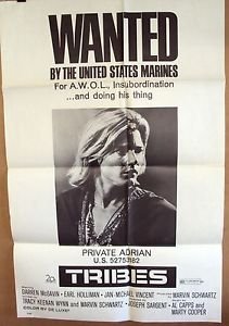 Jan-Michael Vincent TRIBES Original 1-Sheet Movie Poster EARL HOLLIMAN ...