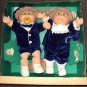 Cabbage Patch Kids TWINS Doll Set COLECO 1985 Limited Edition Dolls in Box KID