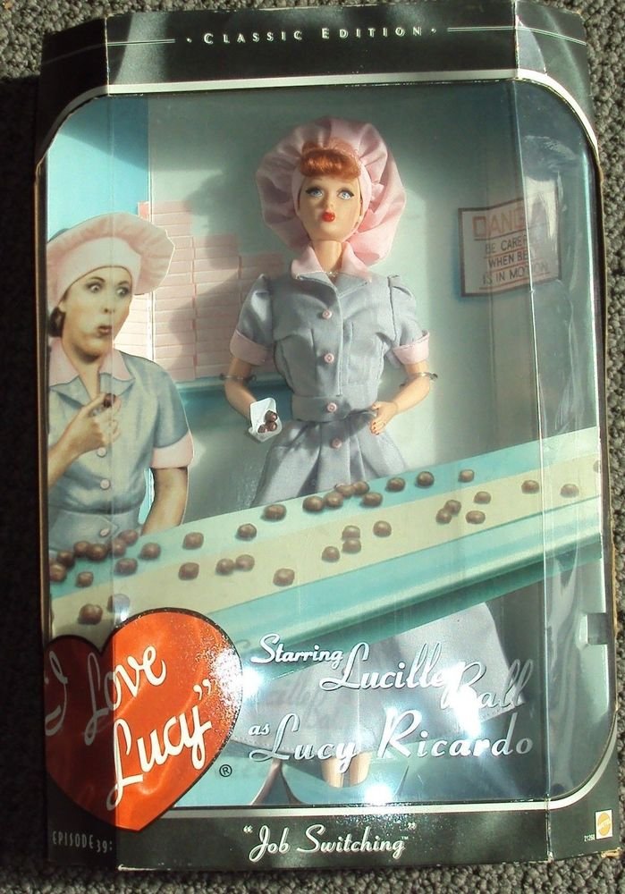 i love lucy barbie chocolate factory