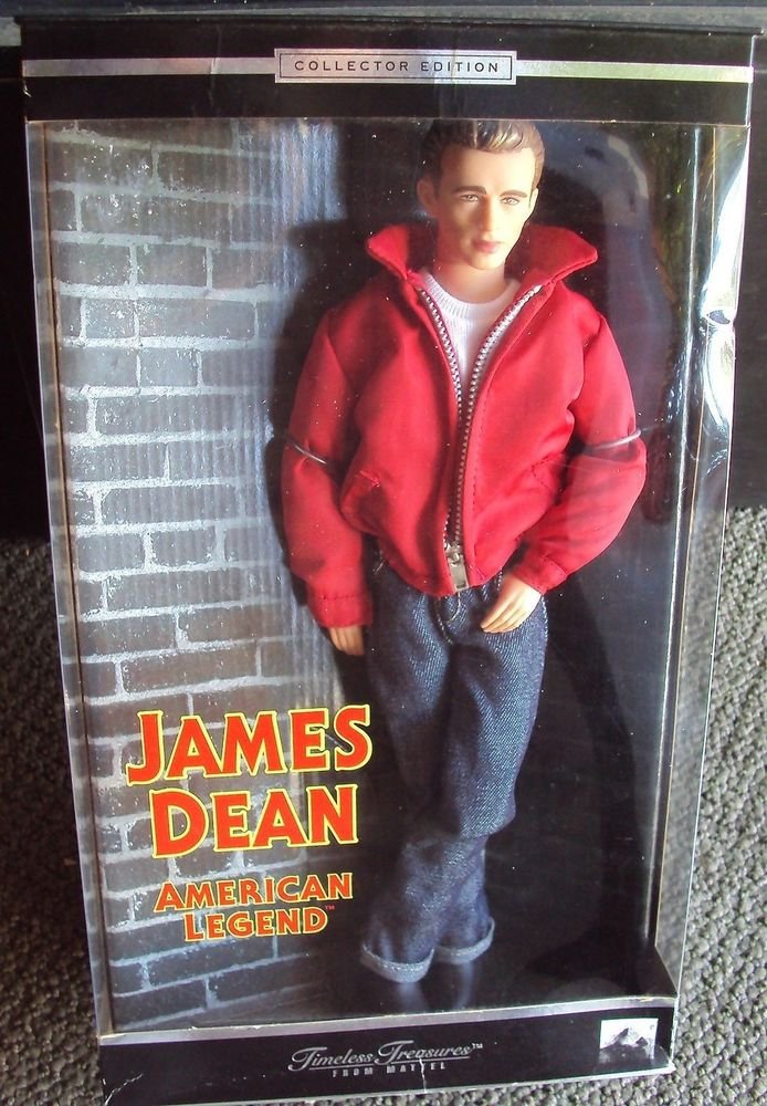 JAMES DEAN Original MATTEL Timeless Treasures DOLL Figure MIB Barbie