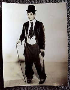 DON BARCLAY Original PHOTO by STAX Charlie Chaplin pose HAL ROACH ...