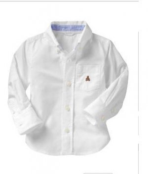 GAP WHITE LONGSLEEVE 4 4T