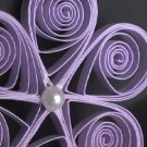 Single Quilled Paper Bloom - Pearl