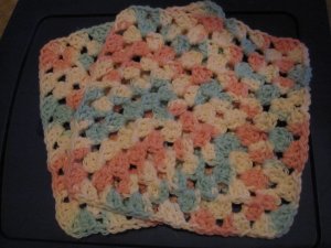 Multi Colored Dish Cloth