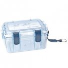NEW Outdoor Products Small S Clear Polycarbonate Locking Watertight Box