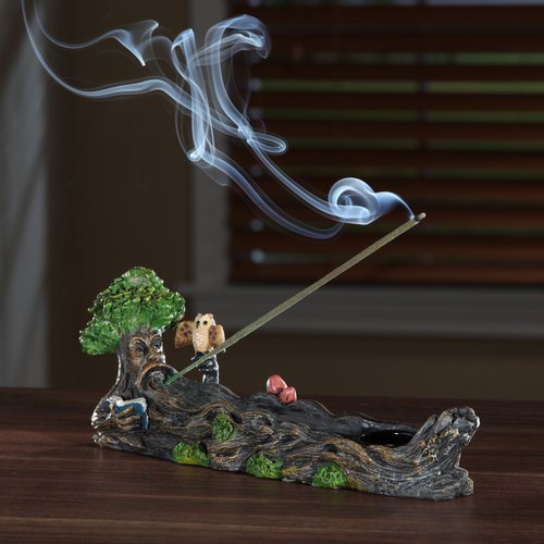 Elegant Expressions by Hosley Treeman Forest Incense Stick Cone Burner