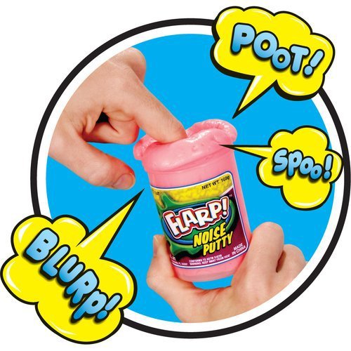 NEW 3.7 Ja-Ru Flarp Fart Funny Noise Putty Gag Party Joke Gift Assorted Colors