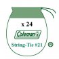 24 Coleman Liquid Fuel Lantern 21 Sock Style String Tie Mantles 6-4 Pack 21A104