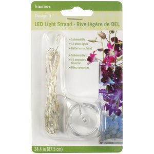 NEW Floracraft Submersible Light Strand for Vases and Floral Flower Creations