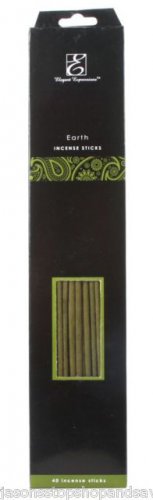 NEW Elegant Expressions by Hosley Fragrance Earth Incense Sticks 30 Piece