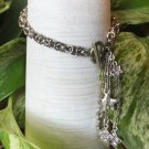 Chainmaille Byzantine Bracelet with Falling Stars