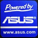 70% OFF - Case Badge - Asus - Powered By Asus - Metalic Blue