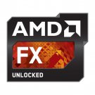 70% OFF - Case Badge - AMD - FX Unlocked - Metalic Black & Red