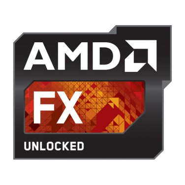 70% OFF - Case Badge - AMD - FX Unlocked - Metalic Black & Red