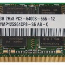 70% OFF - Hynix 2GB SO-DIMM DDR2-800 PC2-6400 - HYMP125S64CP8-S6 AB