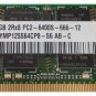 70% OFF - Hynix 2GB SO-DIMM DDR2-800 PC2-6400 - HYMP125S64CP8-S6 AB