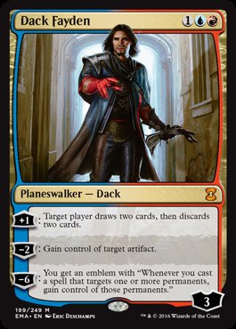 70% OFF - Magic The Gathering - Eternal Masters - 042 - Dack Fayden - FOIL