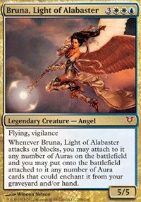 70% OFF - Magic The Gathering - Avacyn Restored - 208 - Bruna, Light of Alabaster