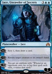 70% OFF - Magic The Gathering - Shadows Over Innistrad - 069 - Jace, Unraveler of Secrets