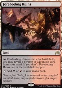 70% OFF - Magic The Gathering - Shadows Over Innistrad - 272 - Foreboding Ruins