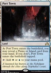70% OFF - Magic The Gathering - Shadows Over Innistrad - 278 - Port Town