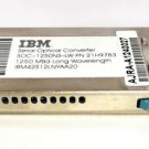 70% OFF - IBM SERIAL OPTICAL CONVERTER - SOC-1250NS-LW, P/N: 21H9783, 1250 MBd Long Wavelength
