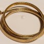 90% OFF - Antique Gold Necklace - Oval Ribbed Chain - 17 + 3-inch Extension with Flat Clasps