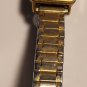 50% OFF - Vintage Woman's Watch - Seiko Quartz Gold Watch - Rectangular Face - 1F20-5040, 1F20-OJ1B