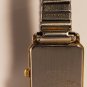 50% OFF - Vintage Woman's Watch - Seiko Quartz Gold Watch - Rectangular Face - 1F20-5040, 1F20-OJ1B
