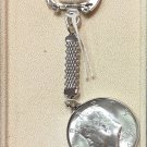 50% OFF - Key Chain 1964 John F. Kennedy Half Dollar, Key Ring by Swank Gem BU Brand - New-in-Box