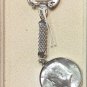 50% OFF - Key Chain 1964 John F. Kennedy Half Dollar, Key Ring by Swank Gem BU Brand - New-in-Box