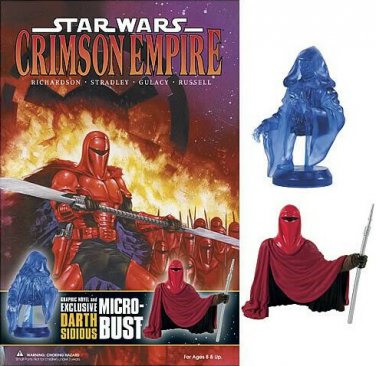 50% OFF - Star Wars: Crimson Empire Book and Exclusive Bust - ISBN: 9781596170360
