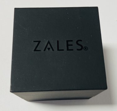 LAST ONE! ---> Zales Jewelers Ring Box - Black Velvet (Cube) - U 02 D12 by ROCKET