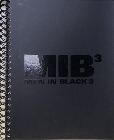 60% OFF - MIB3 Men In Black 3 Movie Blank, Lined Notebook - 160 Pages - RDP Creative UK, RDP 63194
