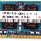 80% OFF - Hynix 4GB DDR3-1333 SO-DIMM PC3-10600S - HMT351S6CFR8C-H9, SNPX830DC/4G