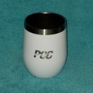 Precision Cast Parts PCC Stemless Wine Cup - 12 oz - White, Stainless Steel - 127062