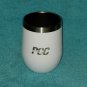 Precision Cast Parts PCC Stemless Wine Cup - 12 oz - White, Stainless Steel - 127062