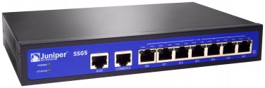 Juniper Networks SSG 5 Security Appliance Gateway Firewall - 128MB, 7x10/100Base-TX - SSG-5-SB