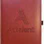 JournalBook Pedova Large Bound 10" x 7" 125 pages - Red UltraHide FSC Mix - 2700-03, PED-676L