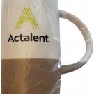 Actalent Coffee Mug - 12-16 oz - White & Tan