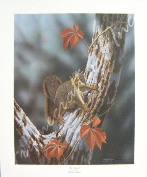 "Fox Squirrel" by Ronald J. Louque 24x20