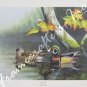 "Wood Ducks" by Ronald J. Louque 18x24