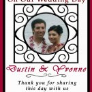 Wedding Favors - Wine Label - Our Wedding Day